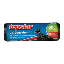 PYTEL na odp. 60 l TOPSTAR 58 x 68 cm (20 ks/role)