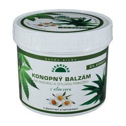 KONOPNÝ balzám s aloe vera 500 ml