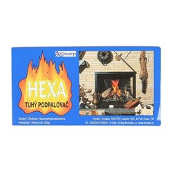 HEXA tuhý podpalovač 200 g