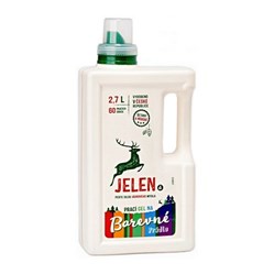 JELEN prací gel na barevné prádlo 2,7 l