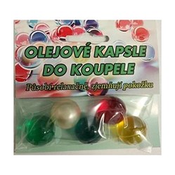 OLEJOVÉ kapsle do koupele - kulička 5 ks