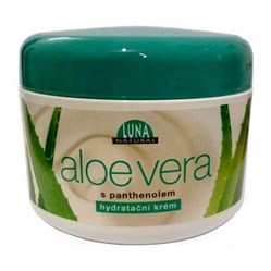 LUNA pleťový krém hydratační Aloe vera s panthenolem 300 ml