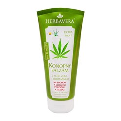 HERBAVERA konopný balzám s aloe vera 200 ml