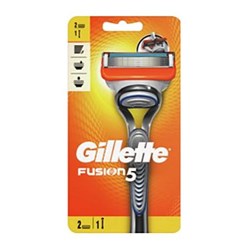 GILLETTE Fusion holicí strojek + 2 náhradní hlavice