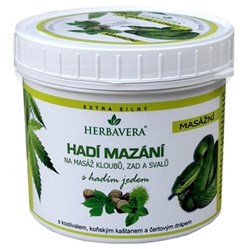 HERBAVERA hadí mazání 500 ml