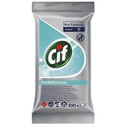 CIF Professional Multipurpose Wipes utěrky na plochy, 100 ks / bal