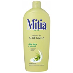 MITIA tekuté mýdlo Aloe and Milk NN 1 l