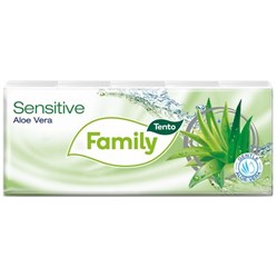 KAPESNIČKY Tento Sensitive Aloe Vera 3vrstvé 10 x 10 ks