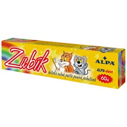 ALPA Dent ZUBÍK dětská zubní pasta 60 g