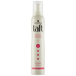 TAFT pěnové tužidlo Keratin Complete Ultra Strong 200 ml