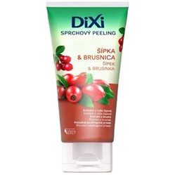 DIXI sprchový peeling Šípek and Brusinka 200 ml