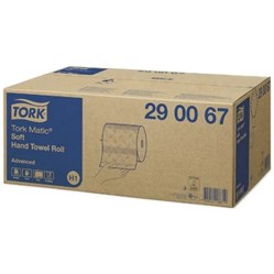 TORK MATIC Advanced papírové ručníky v roli, 2vrstvé, bílé, 150 m     290067  1 role Prodej pouze po balení