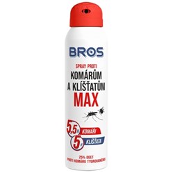 BROS spray proti klíšťatům a komárům MAX 90 ml