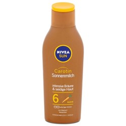 NIVEA Sun mléko na opalování s karotenem OF 6  200 ml