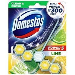 DOMESTOS Power 5 WC blok Lime 55 g