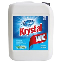 KRYSTAL WC na rez a vodní kámen keramika modrý 5 l