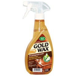 GOLD WAX leštěnka s pumpičkou 400 ml