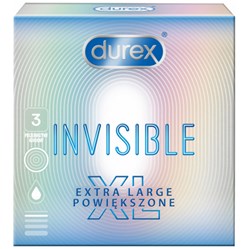 DUREX Invisible XL 3 ks