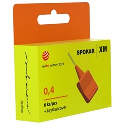 Mezizubní kartáček XM SPOKAR 0,4 mm, 6 ks                                                                                                                                                                                                                 