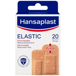 HANSAPLAST Elastic náplast 20 ks                                                                                                                                                                                                                          