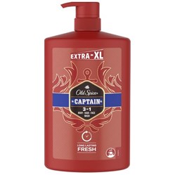 OLD SPICE SG a šampon Captain 1 000 ml s pumpičkou