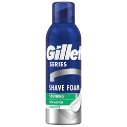 GILLETTE Series pěna na holení Sensitive 200 ml