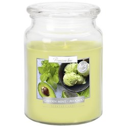 SVÍČKA vonná v dóze maxi Garden Mint/Avocado