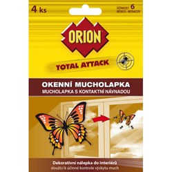 ORION okenní mucholapka 4 ks