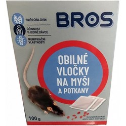 BROS obilné vločky na myši a krysy 100 g