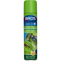 BROS Zelená síla spray proti mouchám a komárům 300 ml