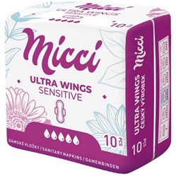 MICCI Ultra s křidélky 10 ks   123