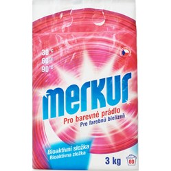 MERKUR prací prášek na barevné prádlo 3 kg  60 PD