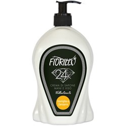 FIORILLO tekuté mýdlo s vůní vanilky a zázvoru 750 ml s pumpičkou