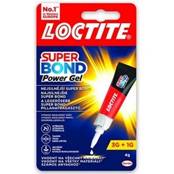 LEPIDLO vteřinové Loctite Super Bond Power gel 4 g