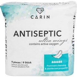 CARIN AntiSeptic Ultra Wings 9 ks