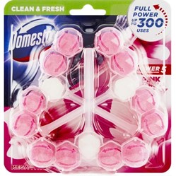 DOMESTOS Power 5 WC blok Pink Magnolia 3 x 55 g