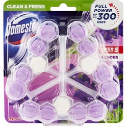 DOMESTOS Power 5 WC blok Lavender 3 x 55 g