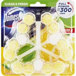 DOMESTOS Power 5 WC Lime 3 x 55 g