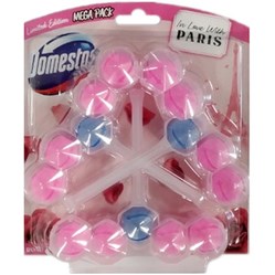 DOMESTOS WC Paris Romantic Rose 3 x 55 g limitovaná edice