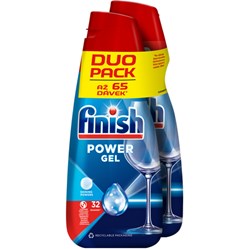 FINISH Power gel do myčky Shine and Protect 2 x 650 ml