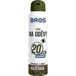 BROS spray proti klíšťatům na oděvy 90 ml