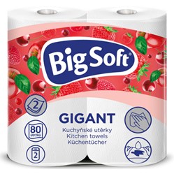 KUCHYŇSKÉ utěrky Big Soft Gigant 2 role