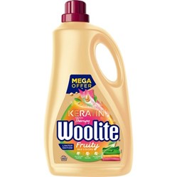 WOOLITE Keratin prací gel na barevné prádlo Fruity 3,6 l  60 PD  NOVINKA