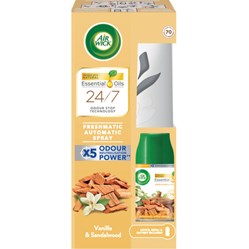 AIR WICK FreshMatic strojek + náplň Vanilla + santalové dřevo 250 ml  NOVINKA