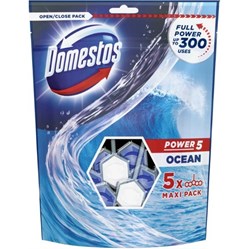 DOMESTOS Power 5 Oceán WC blok 5 x 55 g