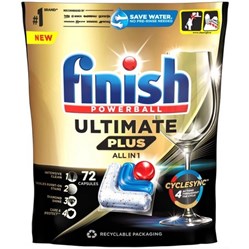 FINISH Ultimate Plus All in 1 kapsle do myčky 72 ks