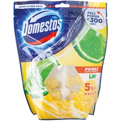 DOMESTOS Power 5 Lime WC blok 5 x 55 g