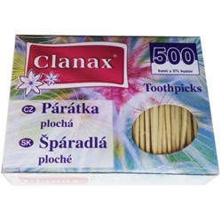 PÁRÁTKA dřevěná 500 ks  Clanax