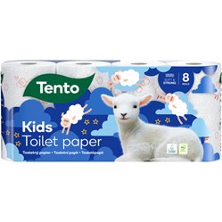 TOALETNÍ papír Tento Kids ovečky 3vrstvý 8 ks    231593 (232163)