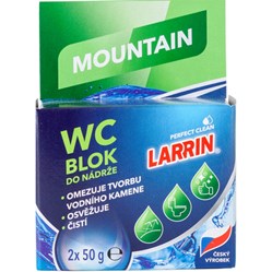 LARRIN WC blok Mountain Fresh 2 x 50 g 